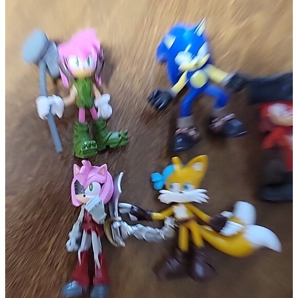 Sonic The Hedgehog Prime Pirate Tails Knuckles Thorn Amy Rose Rusty figures - Picture 8 of 8